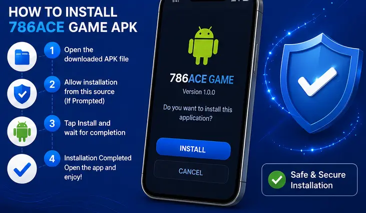 How to install 786ACE Game APK on an Android phone