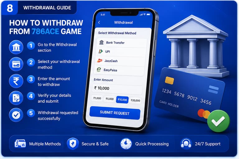 786ACE Game withdrawal process step-by-step guide